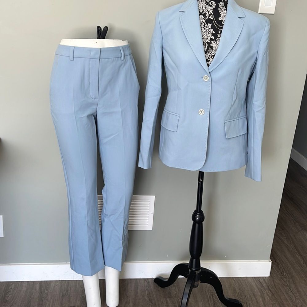Weekend Max Mara Matching Suit Baby Blue NEW